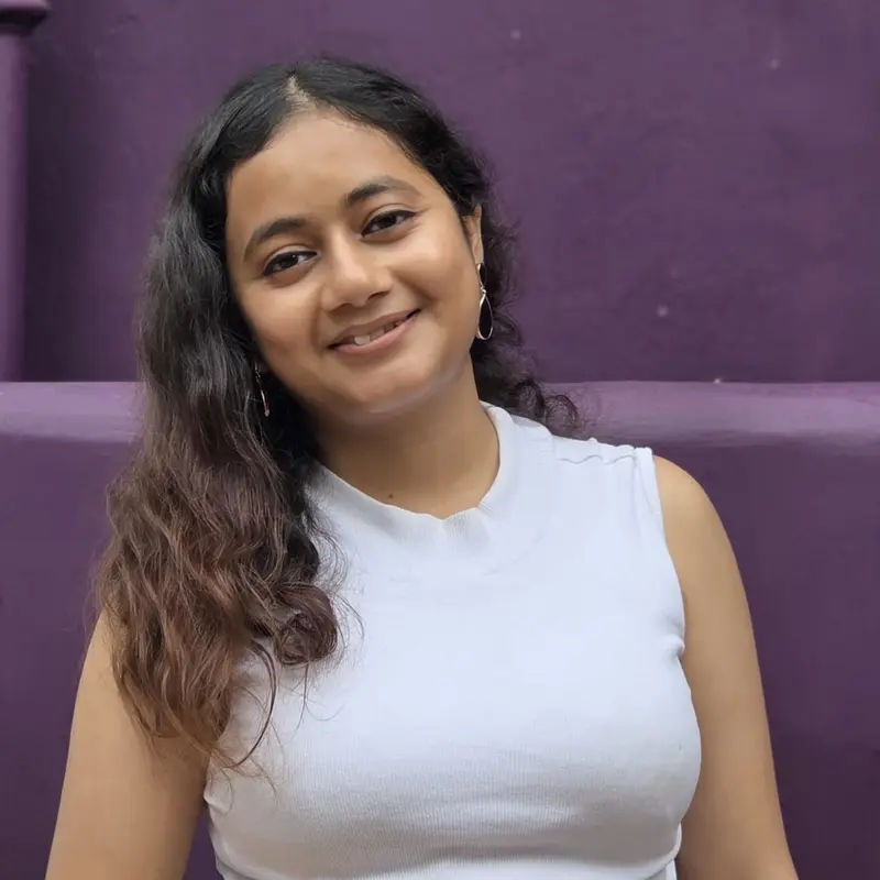 Portrait of Suchona Basu, mathematics educator